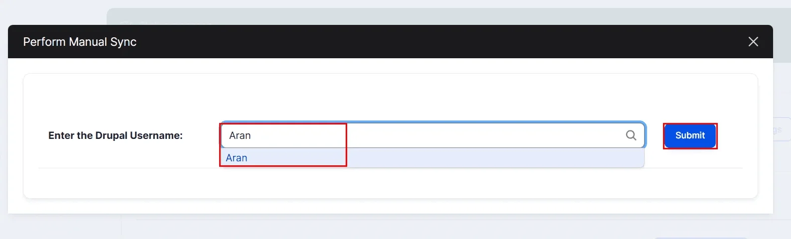 Drupal user provisioning - perform manual on demand provisioning