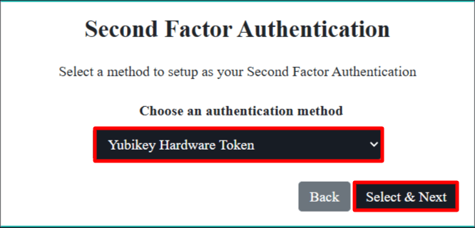 Enable Yubikey Hardware Token methods for 2FA