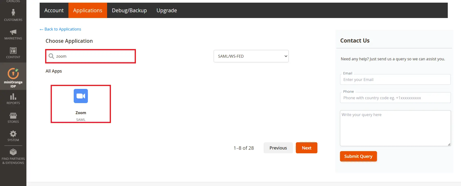 Magento SAML IDP  | Login with Magento Users - Magento Zoom SSO