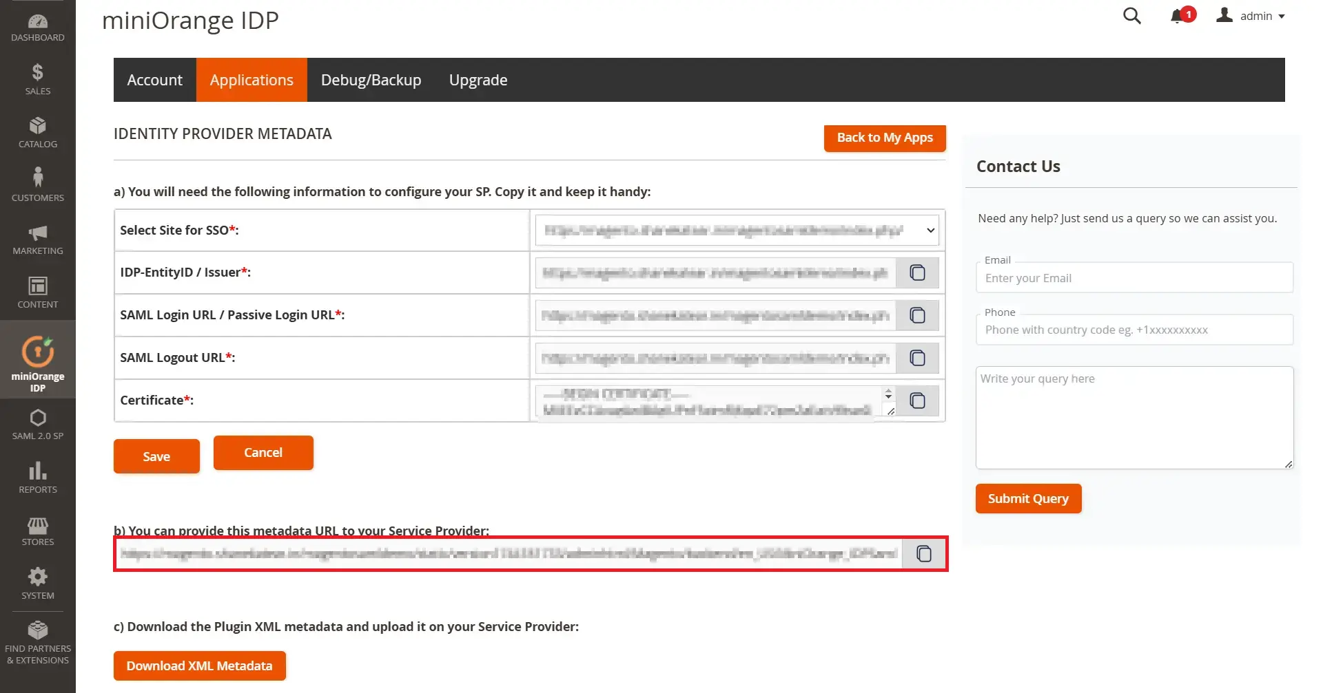 Magento SAML IDP  | Login with Magento Users - Netsuite SSO