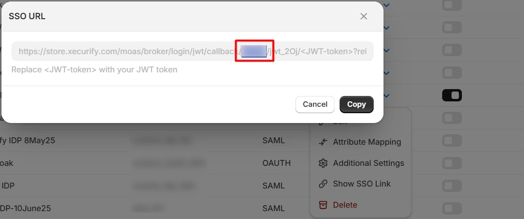 JWT Shopify SSO  - Shopify JWT SSO - Customer ID in SSO URL