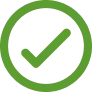 success tick mark