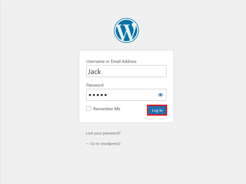 Send OTP via WhatsApp - Click login