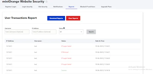 Drupal Website Security - Reports