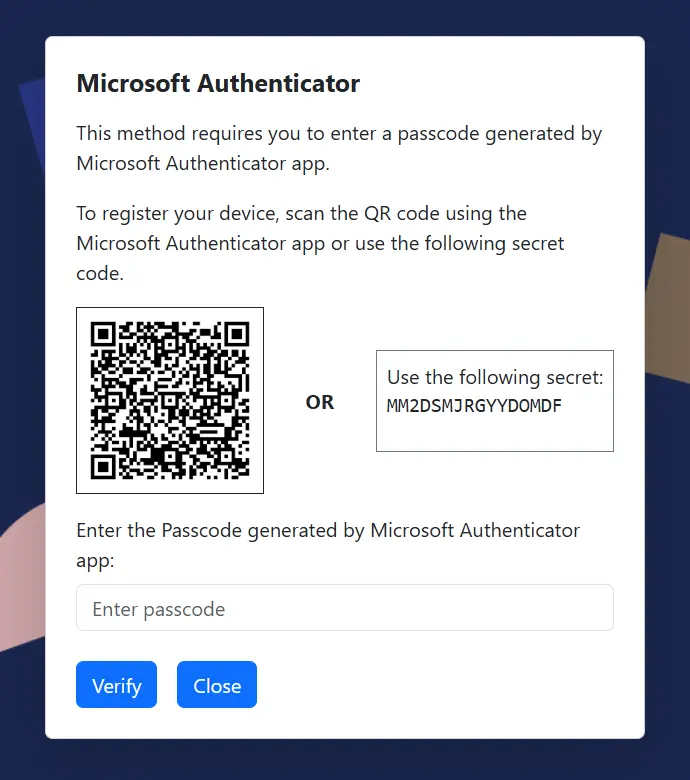 End User - Microsoft Authenticator