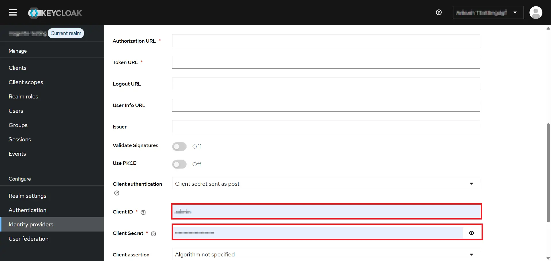 Magento as OAuth Server Client ID Secret into WP
