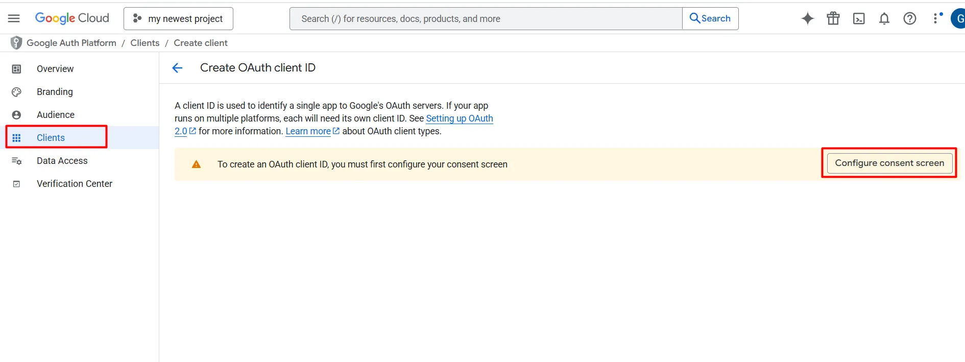 Shopify Google SSO – Zustimmung konfigurieren