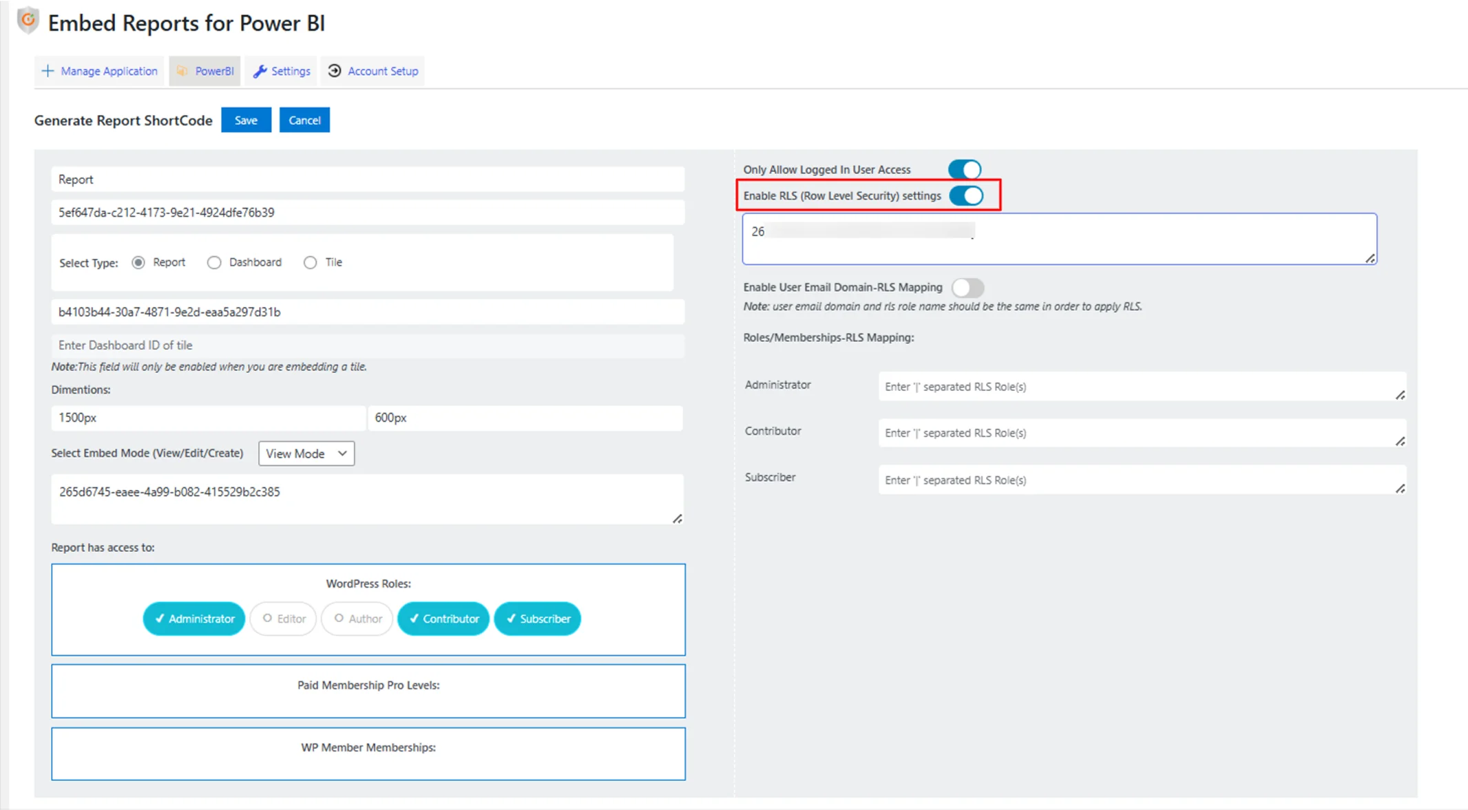 WordPress SAML SSO | Enable RLS