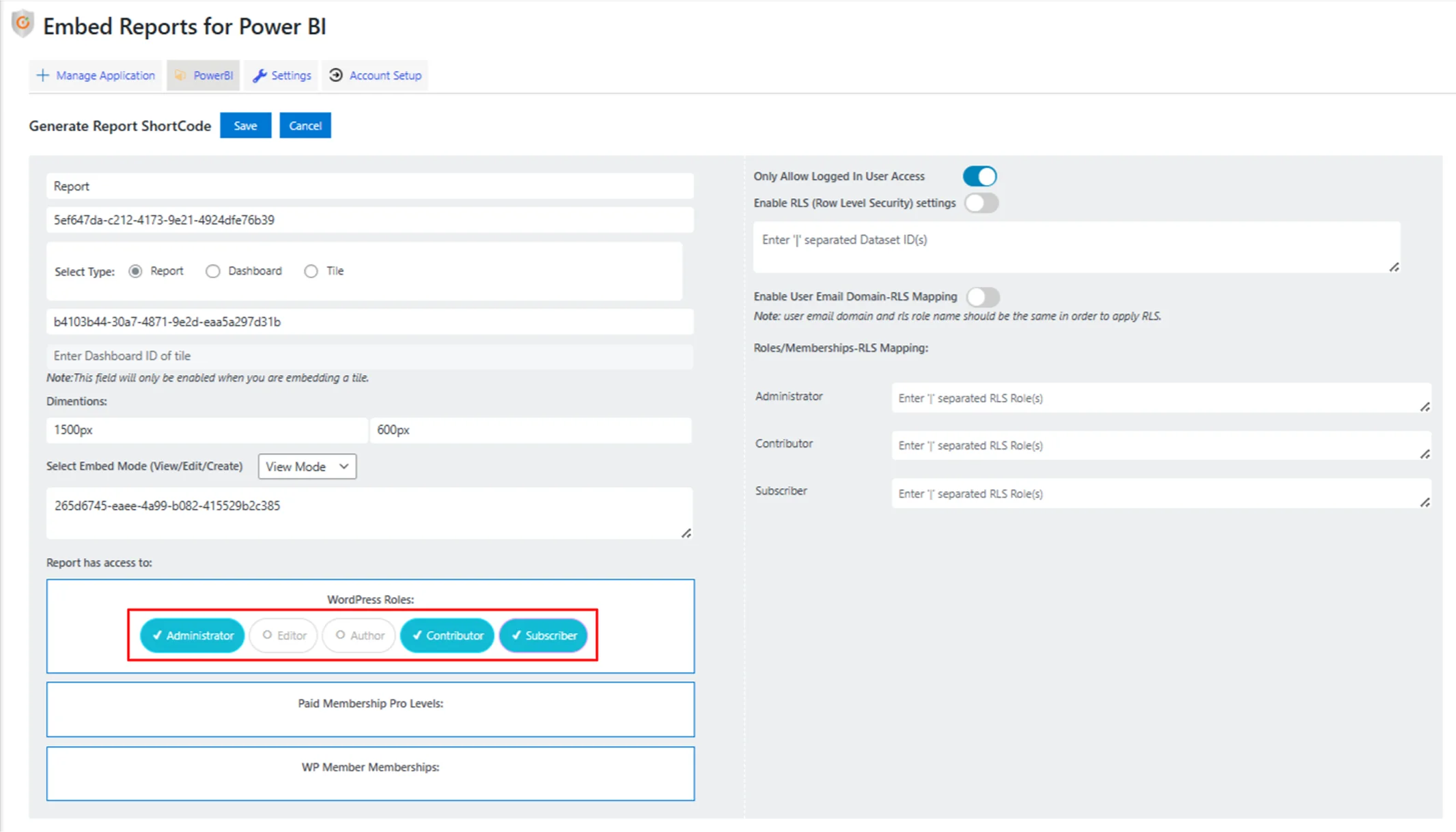 WordPress SAML SSO | Report Access
