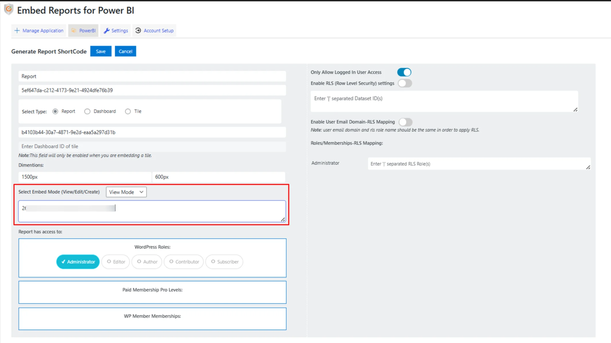 WordPress SAML SSO | Select Embed Mode