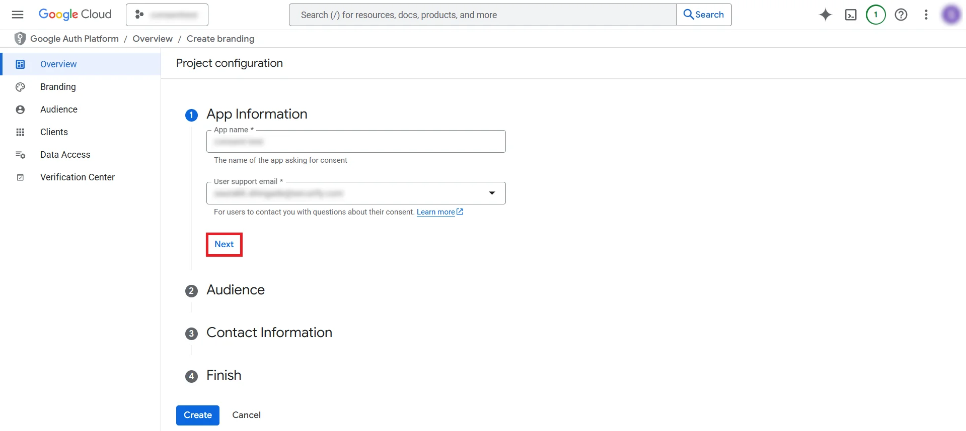 Google Single Sign-On (SSO) - add appname