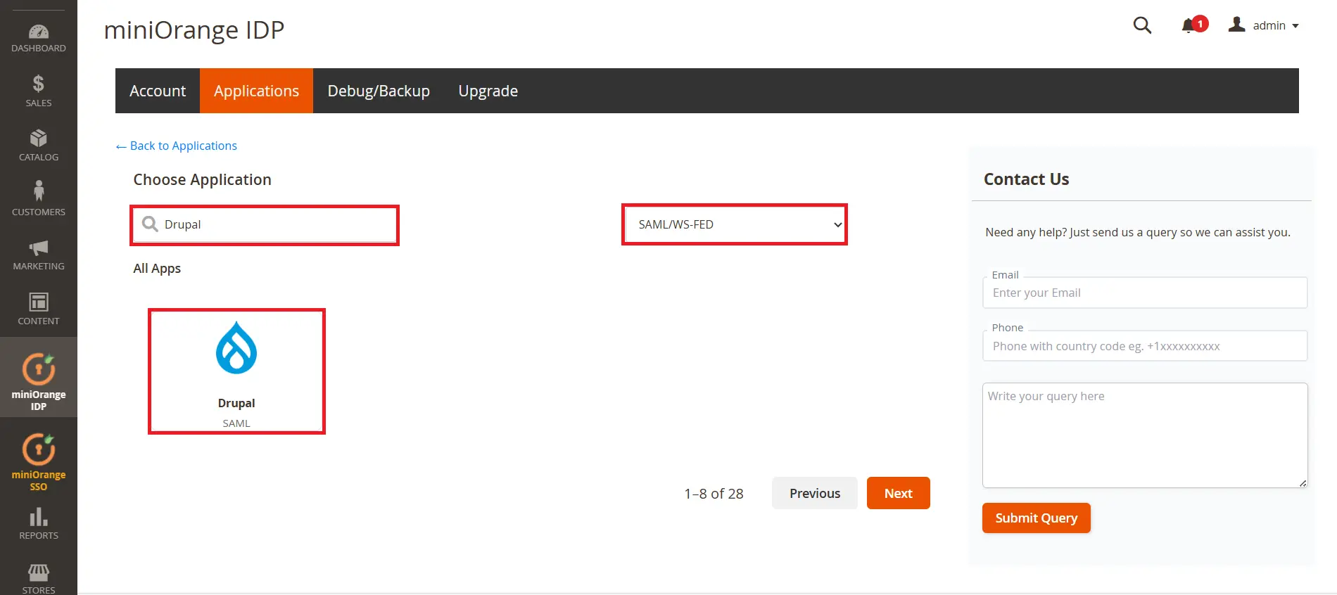 Magento SAML IDP  | Login with Magento Users - Magento Drupal SSO