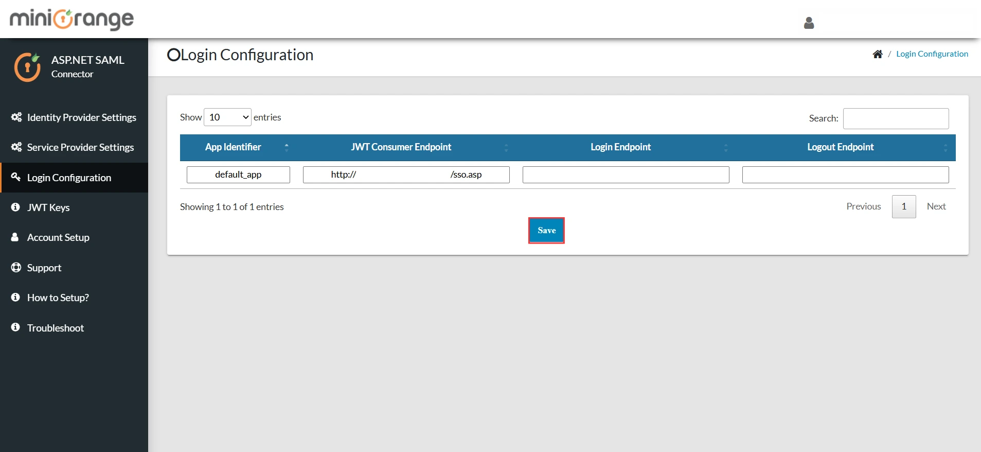 JWT Endpoint