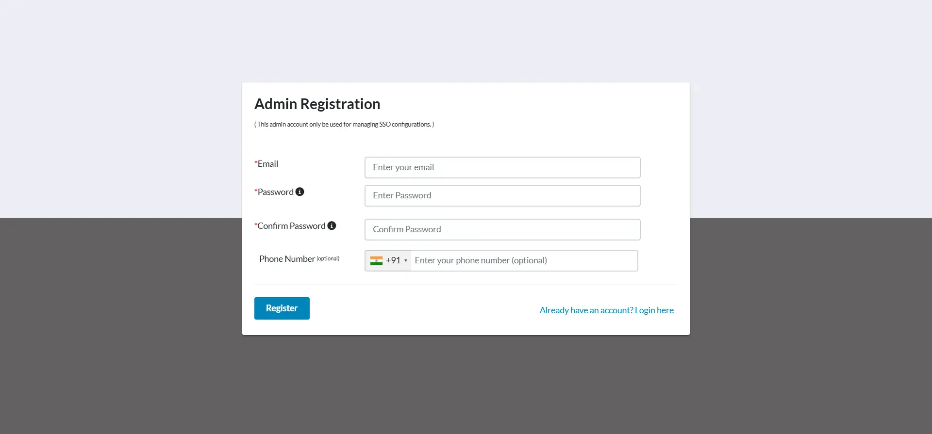 Login-Page