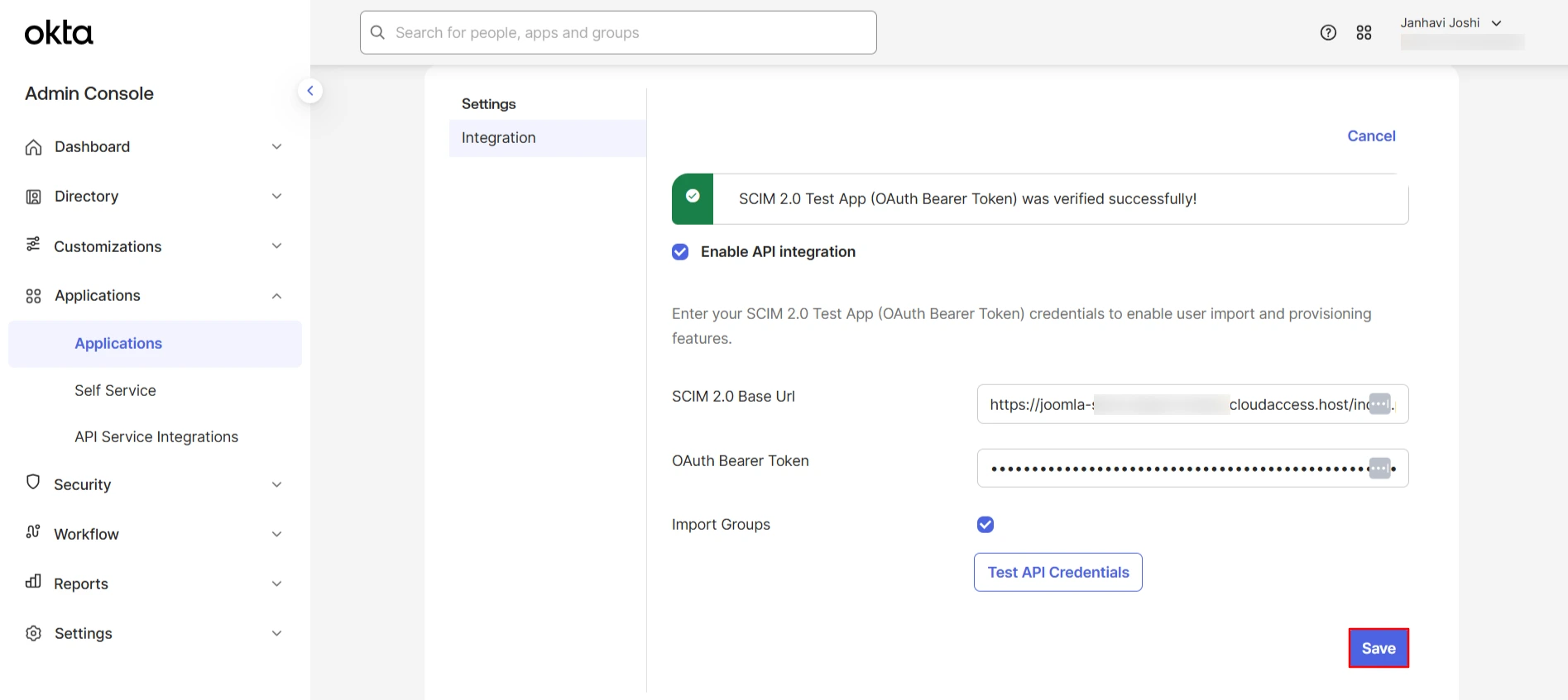 Get Started with Joomla SCIM Setup