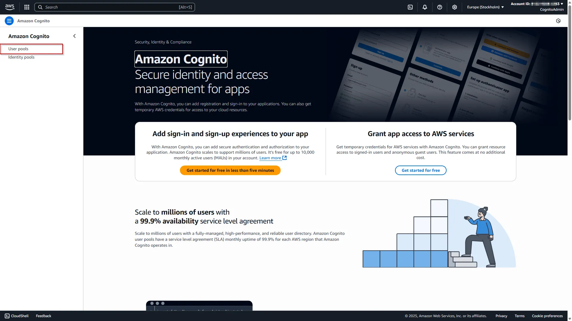 Drupal OAuth OpenID OIDC Single Sign On (SSO) AWS Cognito click user pools
