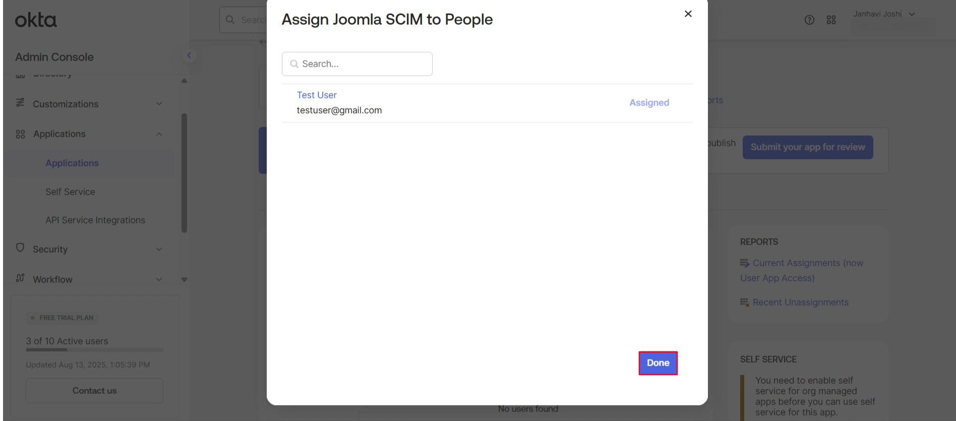 Get Started with Joomla SCIM Setup