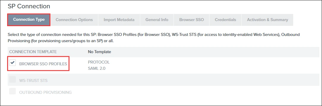 Browser SSO Profiles