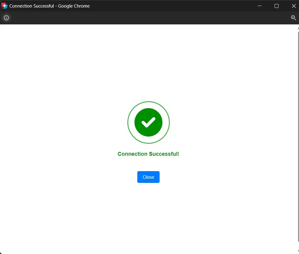Salesforce-DNN-Connection Successful