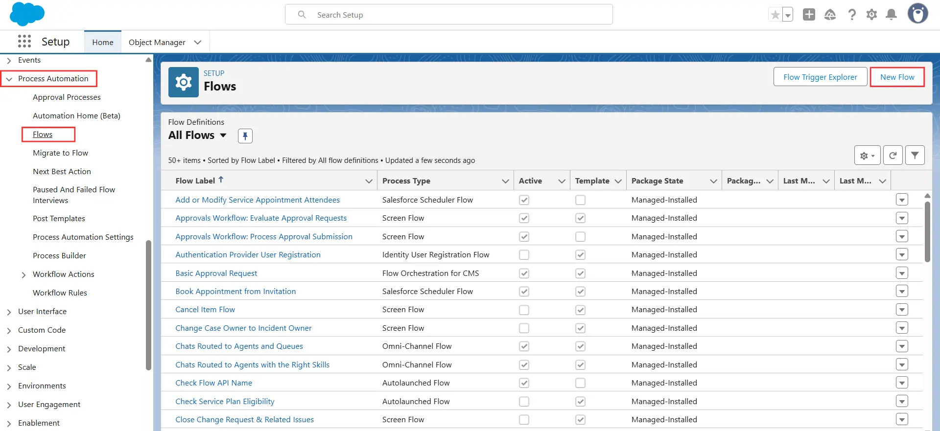 Flows in Process Automation