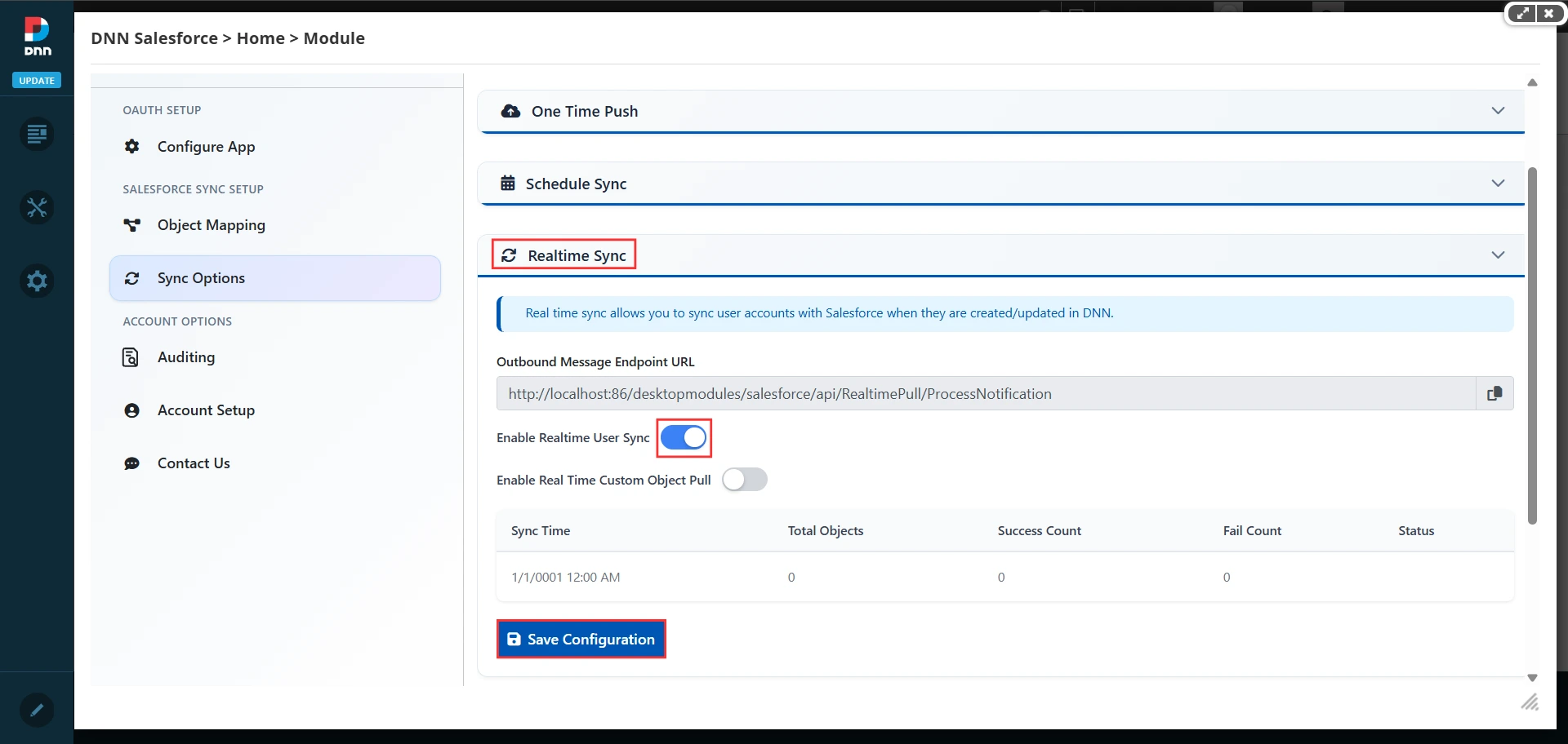 Realtime Sync