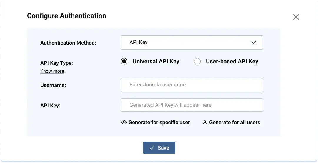 API Key Authentication