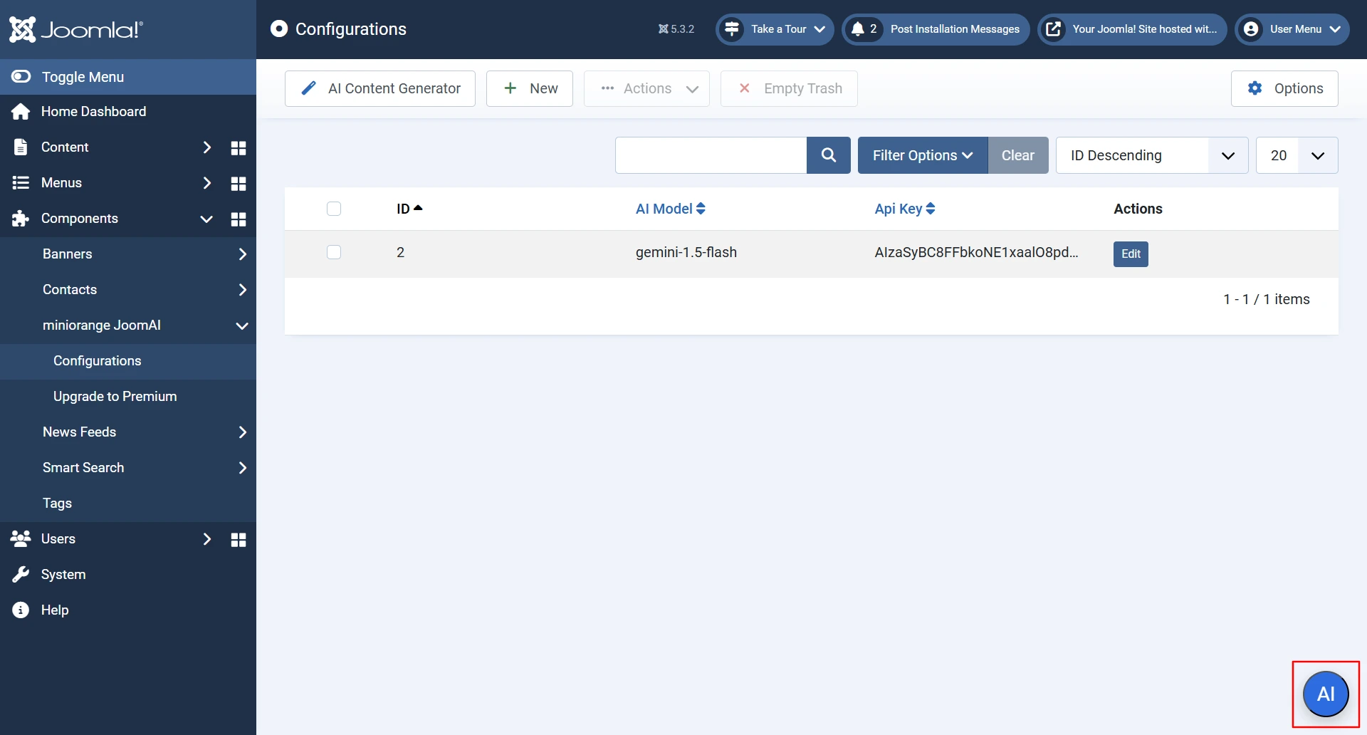 JoomlaAI-AI Assistant