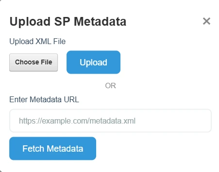 DNN SAML IDP Upload Metadata