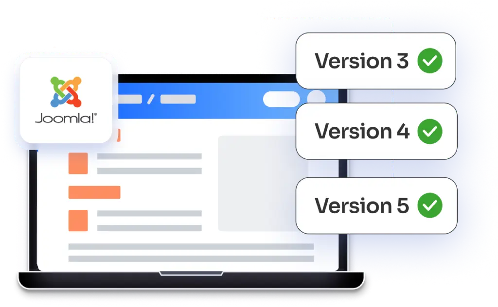 Supports Joomla 3, 4, & 5 Versions