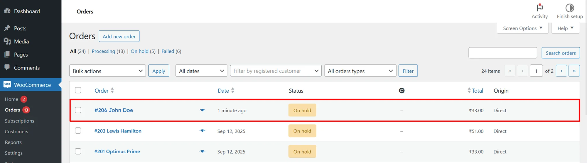 WooCommerce Product Sync | WooCommerce Admin View