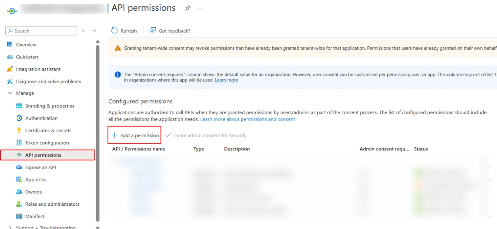 Embed Outlook Calendar in WordPress - Add a Permission