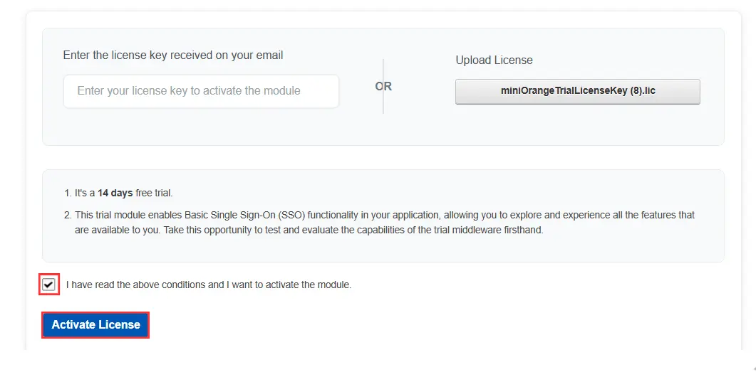 DNN SAML IDP - Activate License