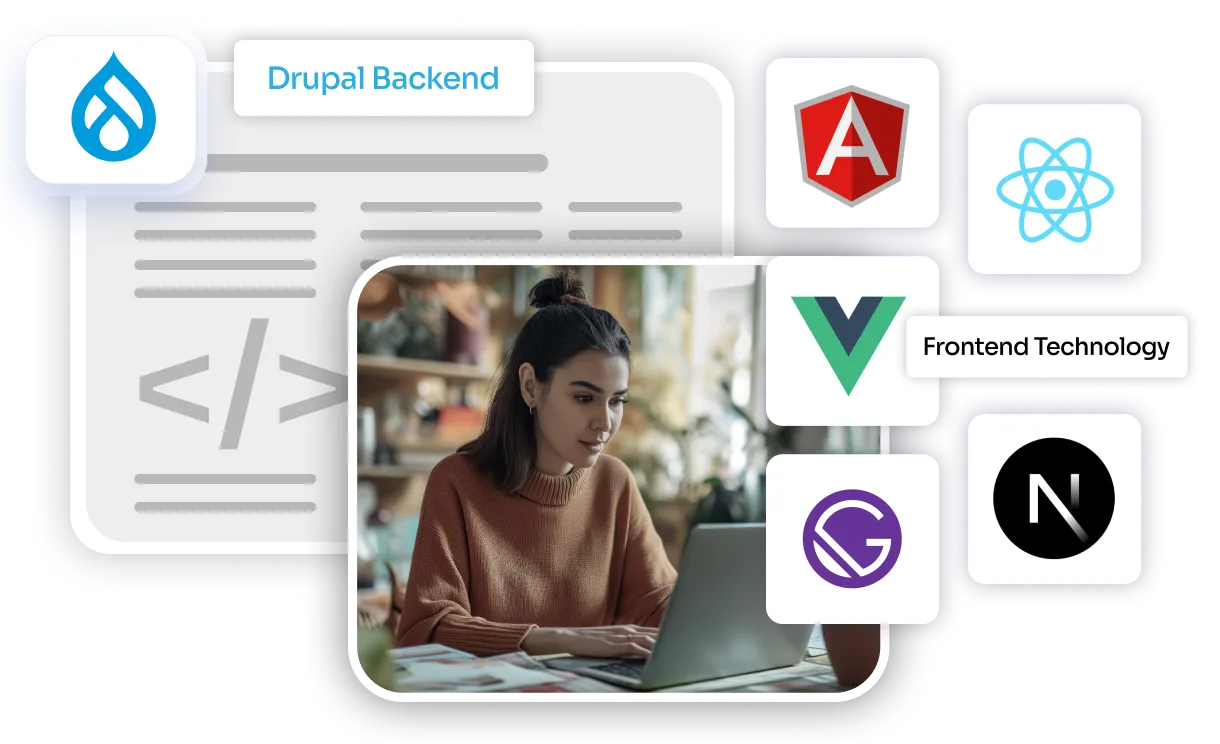 Drupal Headless SSO Hero Image
