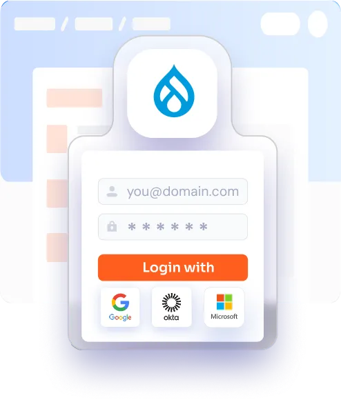 Drupal SSO Headless - Link to add IdP Login