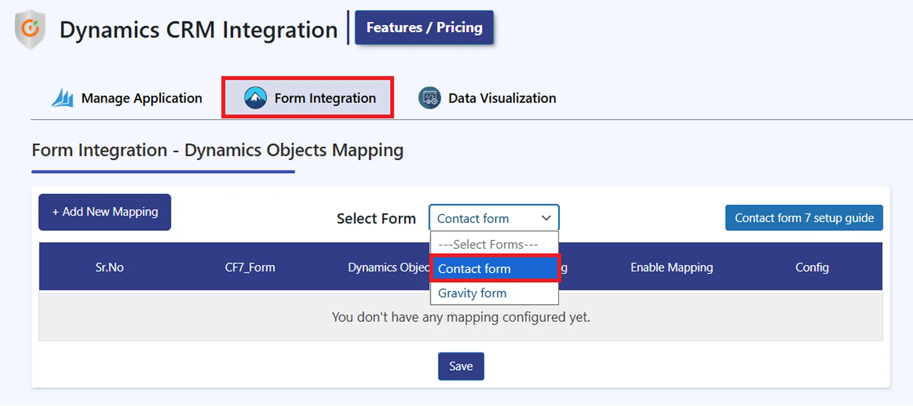 Dynamics 365 integration with WP Contact form 7 plugin | Choose Contact Form 7