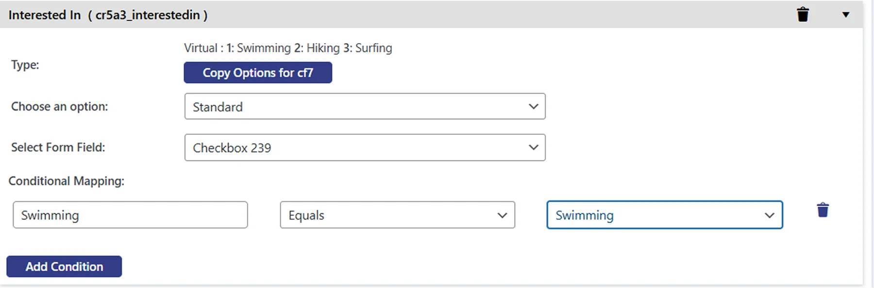 Dynamics 365 integration with WP Contact form 7 plugin | Swimming Example