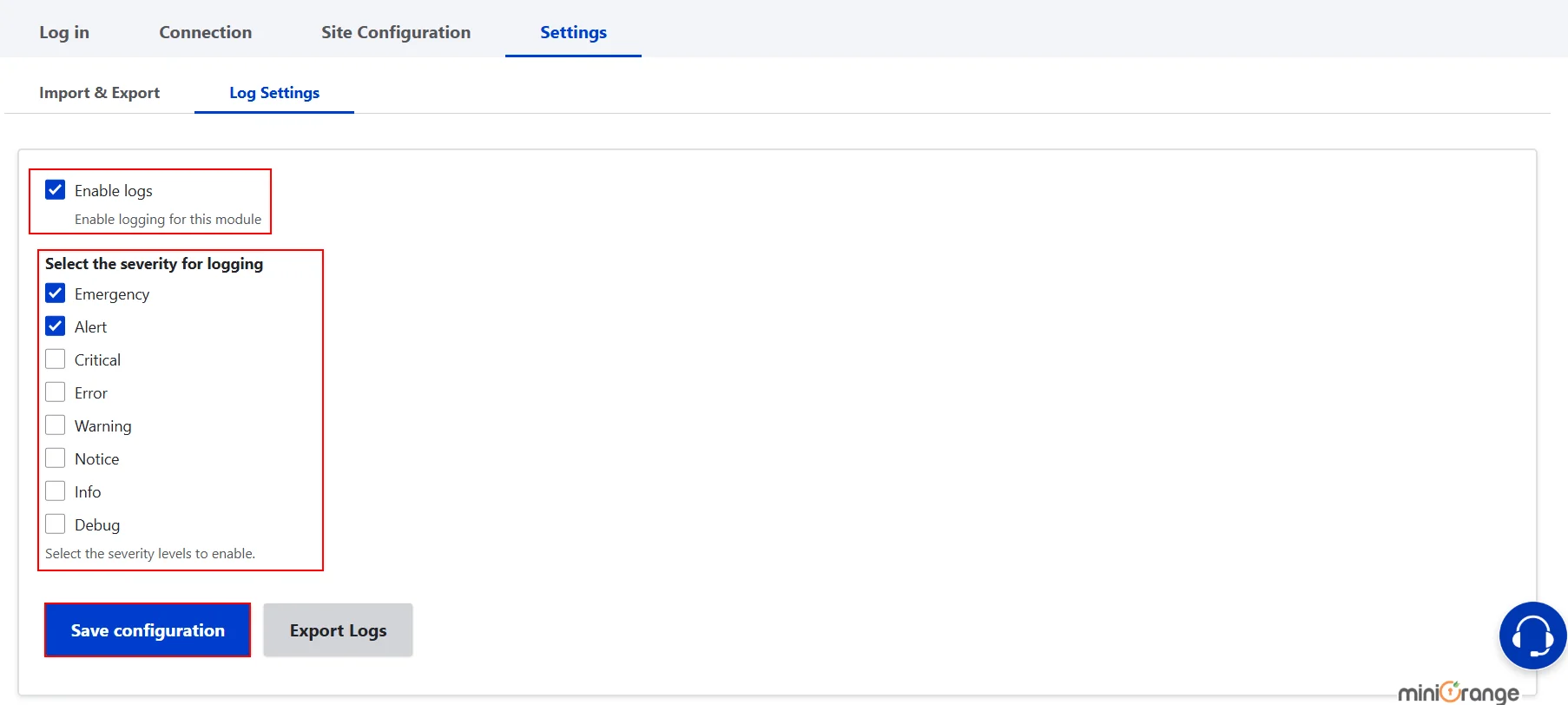 Drupal SharePoint Integration Enable logs