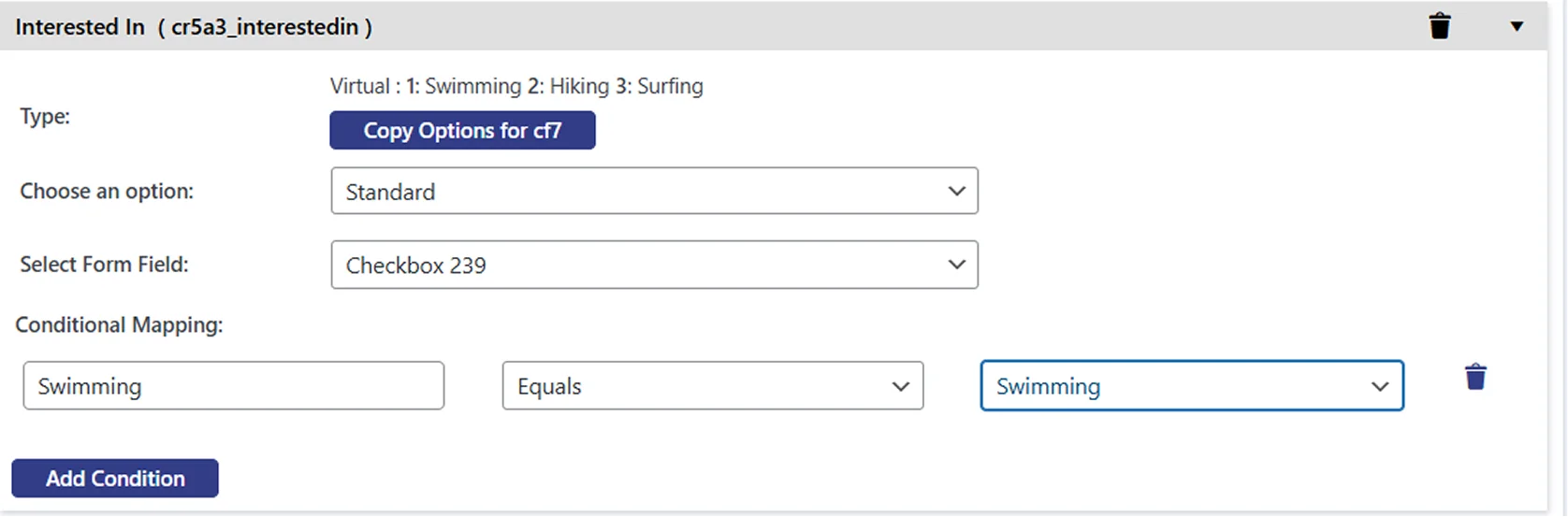 Dynamics 365 integration with WP Gravity Form plugin | Swimming Example