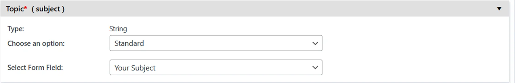 Dynamics 365 integration with WP Gravity Form plugin | Standard Form Field Mapping