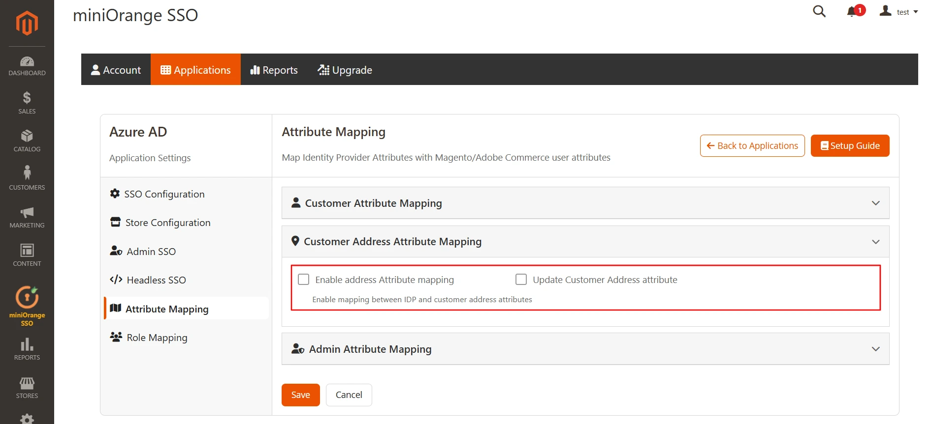 Magento OAuth Client Single-Sign-On (SSO) | Customer Address Mapping SSO