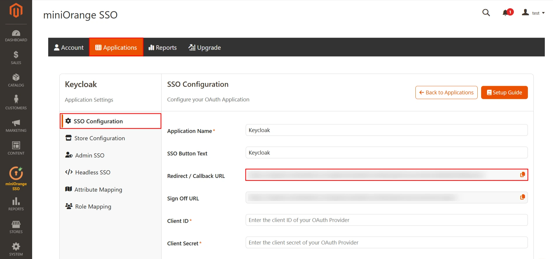 Magento Keycloak SSO - Login | Magento 2 Keycloak SSO - Create