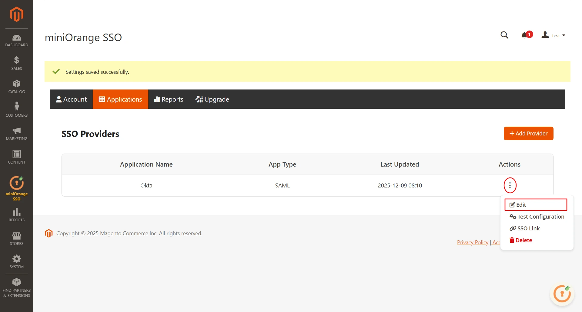 Magento 2 SSO  Single Sign-on (SSO) Admin Customer SSO