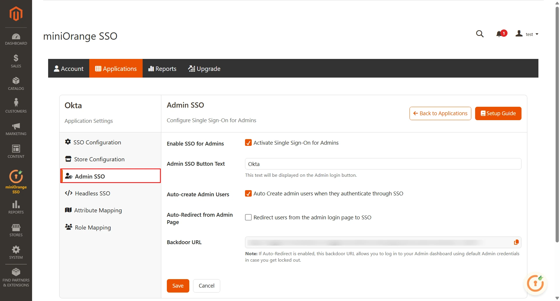Magento 2 SAML SSO auto redirect to idp