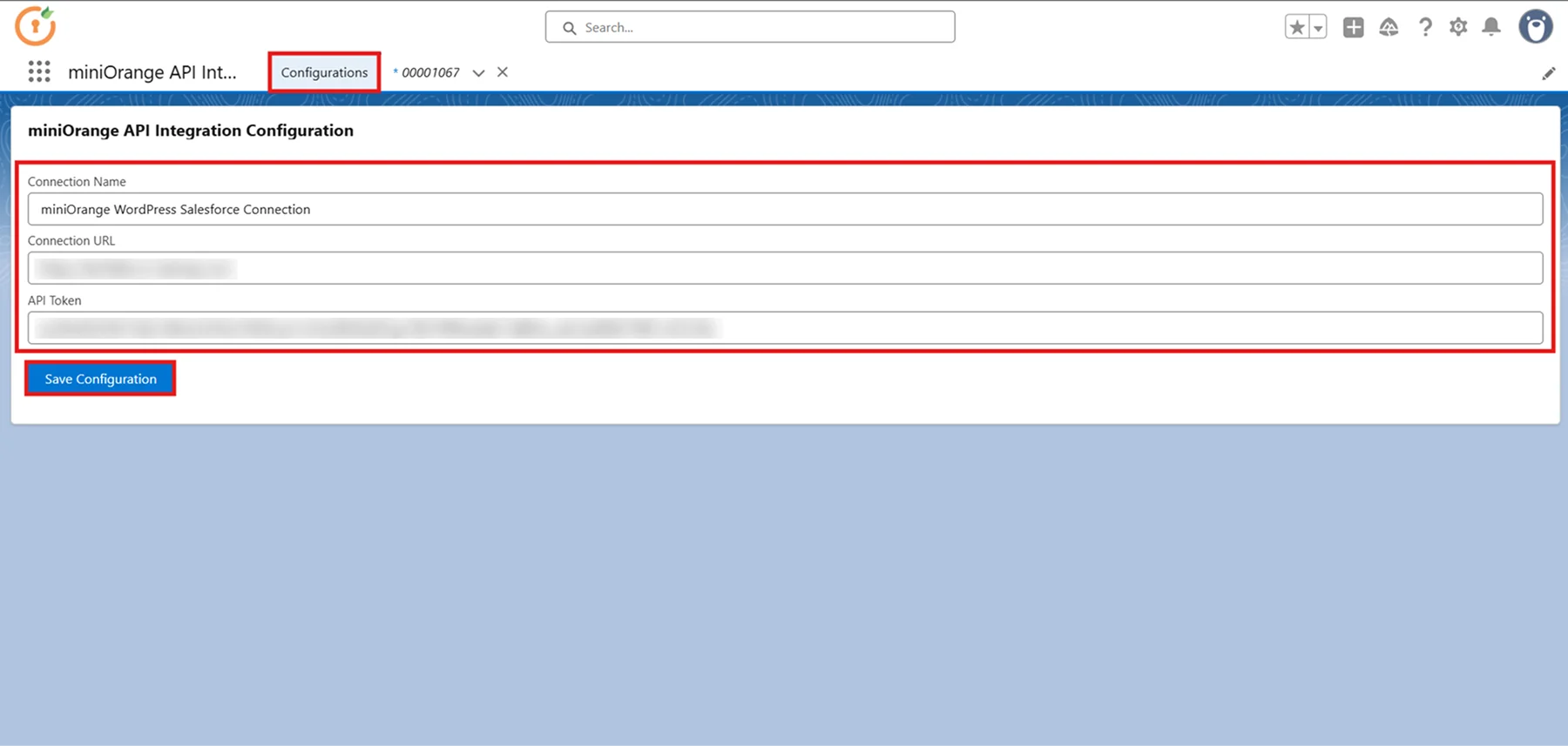 Connect WordPress Knowledge Articles with Salesforce Cases - Configurations Tab