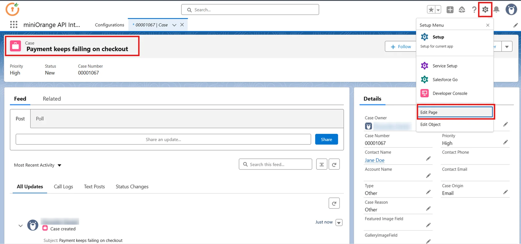 Connect WordPress Knowledge Articles with Salesforce Cases - Lightning App Builder