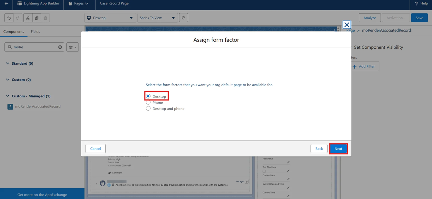 Connect WordPress Knowledge Articles with Salesforce Cases - Form Factor