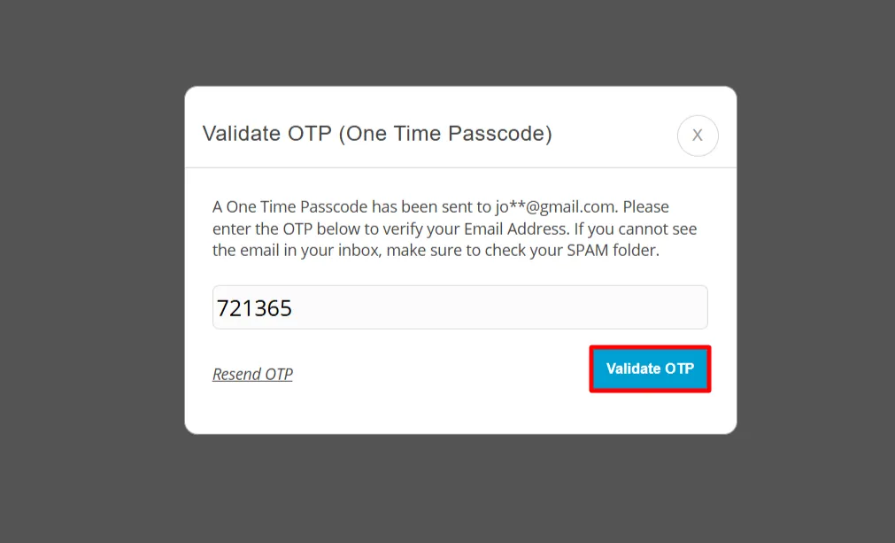 Ultimate Member Registration Forms - email verification verification popup