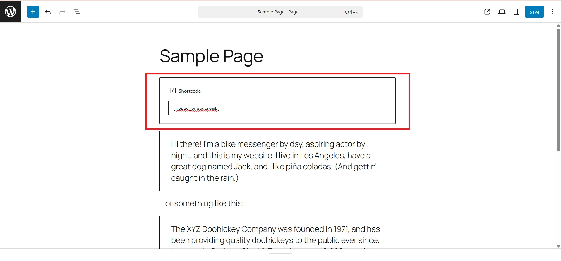 miniOrange-Wordpress-SEO - on-page SEO analysis