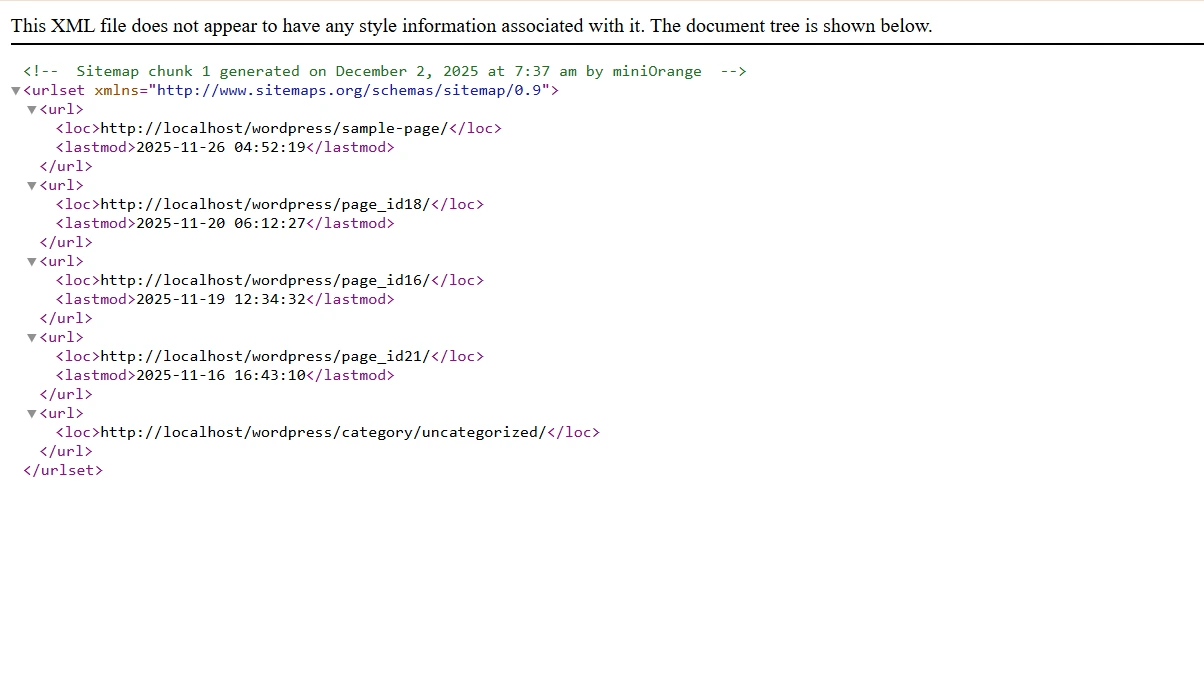 miniOrange-Wordpress-SEO - plugin setup