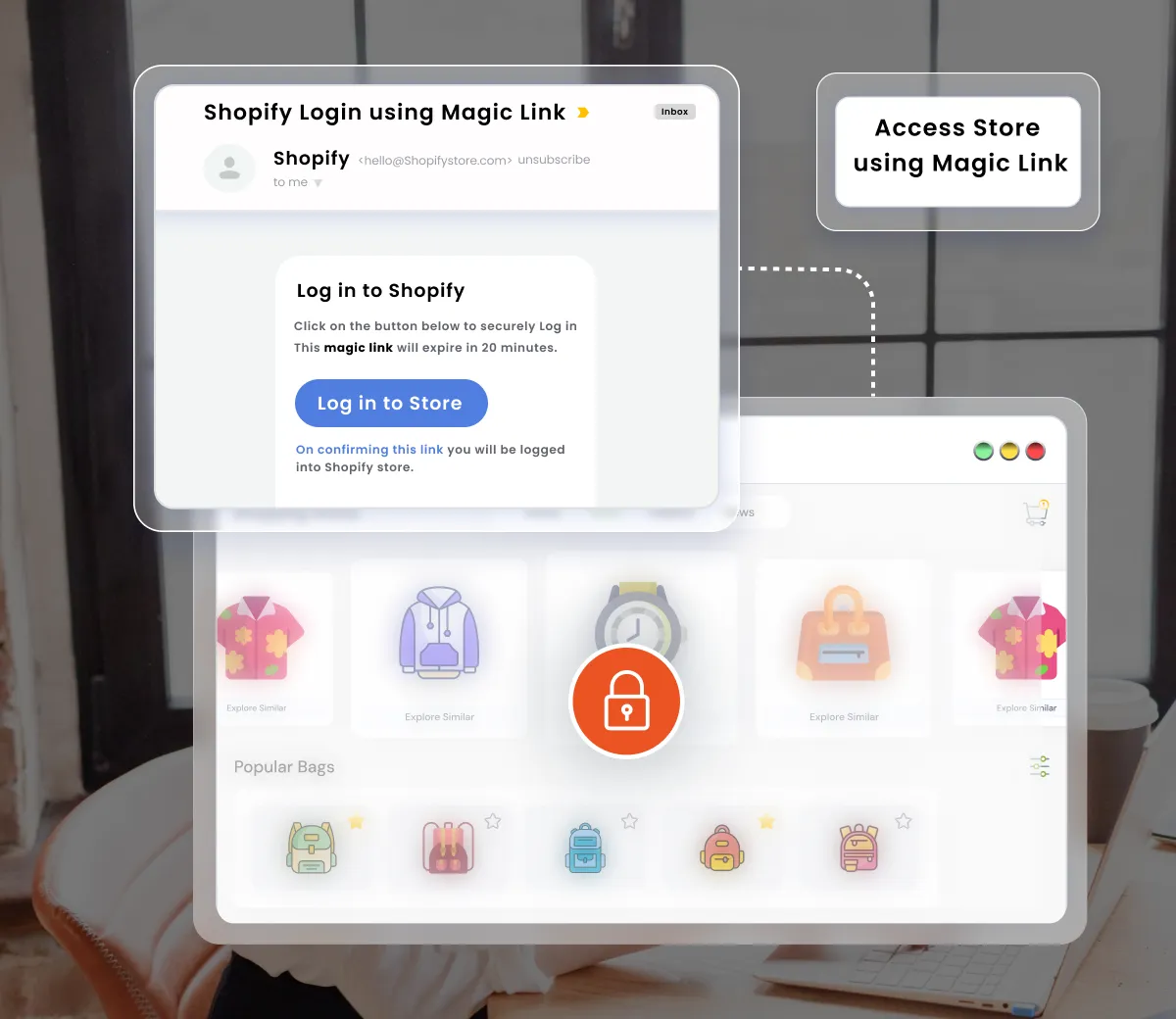 Content Access with Magic Link for Time-Limited Access in Shopify